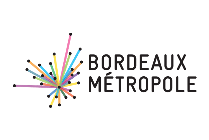 Le logo de Bordeaux Métropole (horizontal)